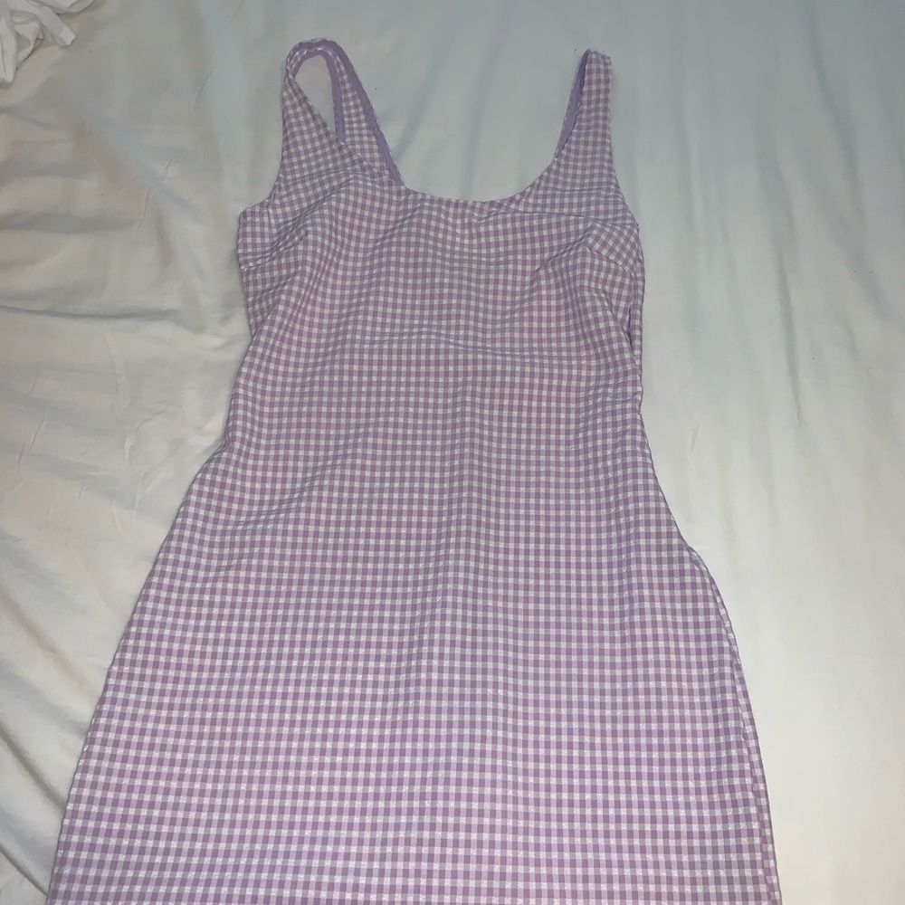 Urban outfitters purple gingham sundress